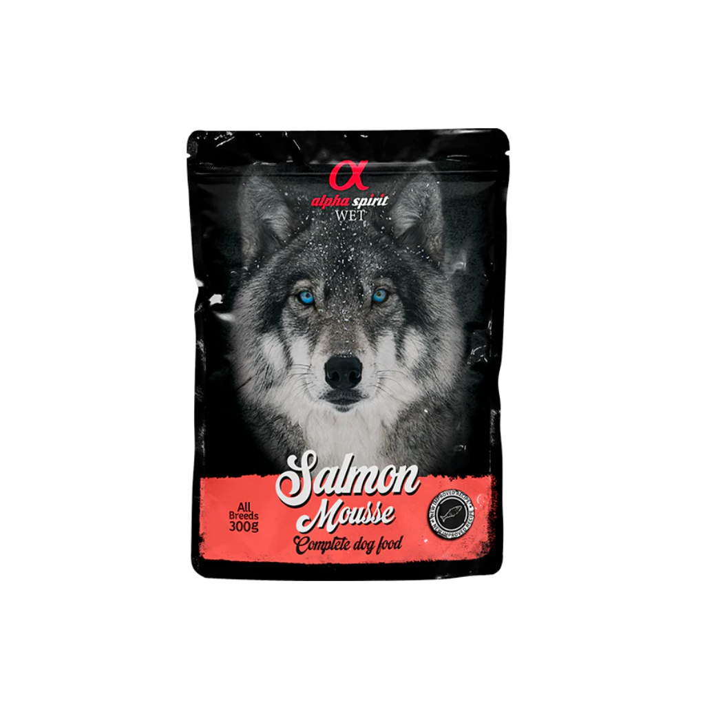 ALPHA SPIRIT Mousse de Salmón 85 g / 300 g