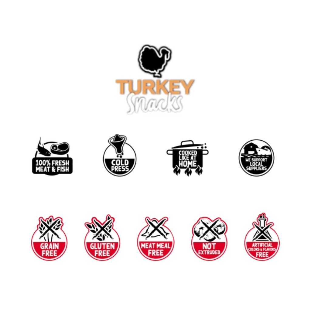 ALPHA SPIRIT Snack Pavo 50 g para perros