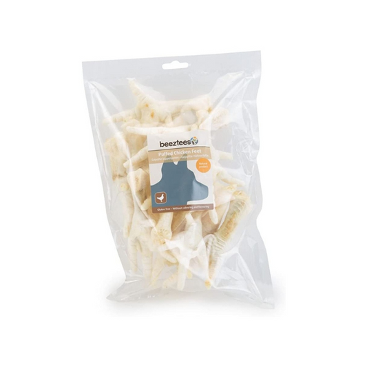 BEEZTEES Patas Pollo Infladas 200 g para perros