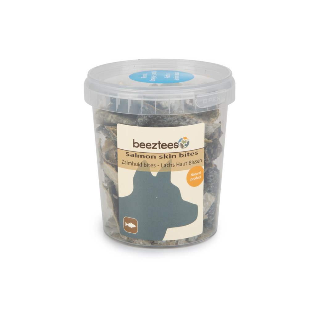 BEEZTEES Bocados Piel de Salmón 75 g