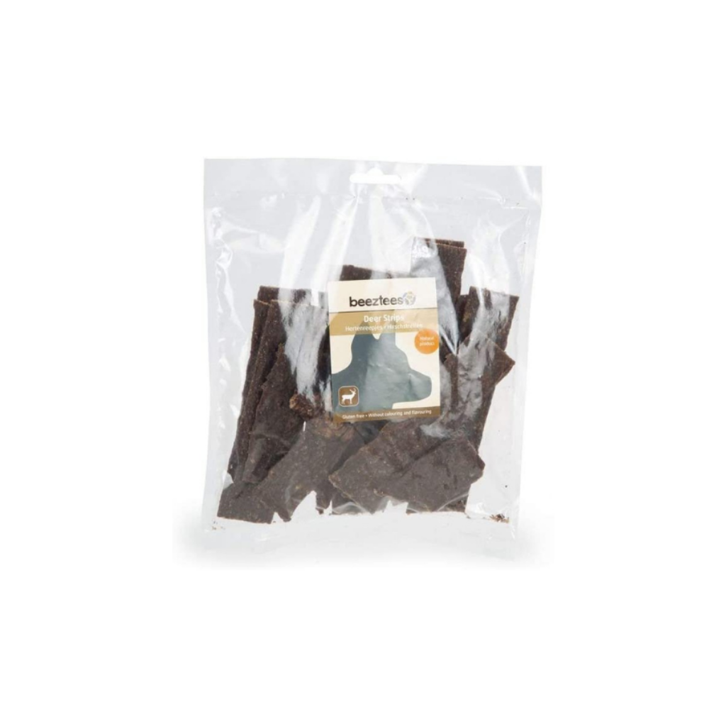 BEEZTEES Tiras Ciervo Jerkey 200 g