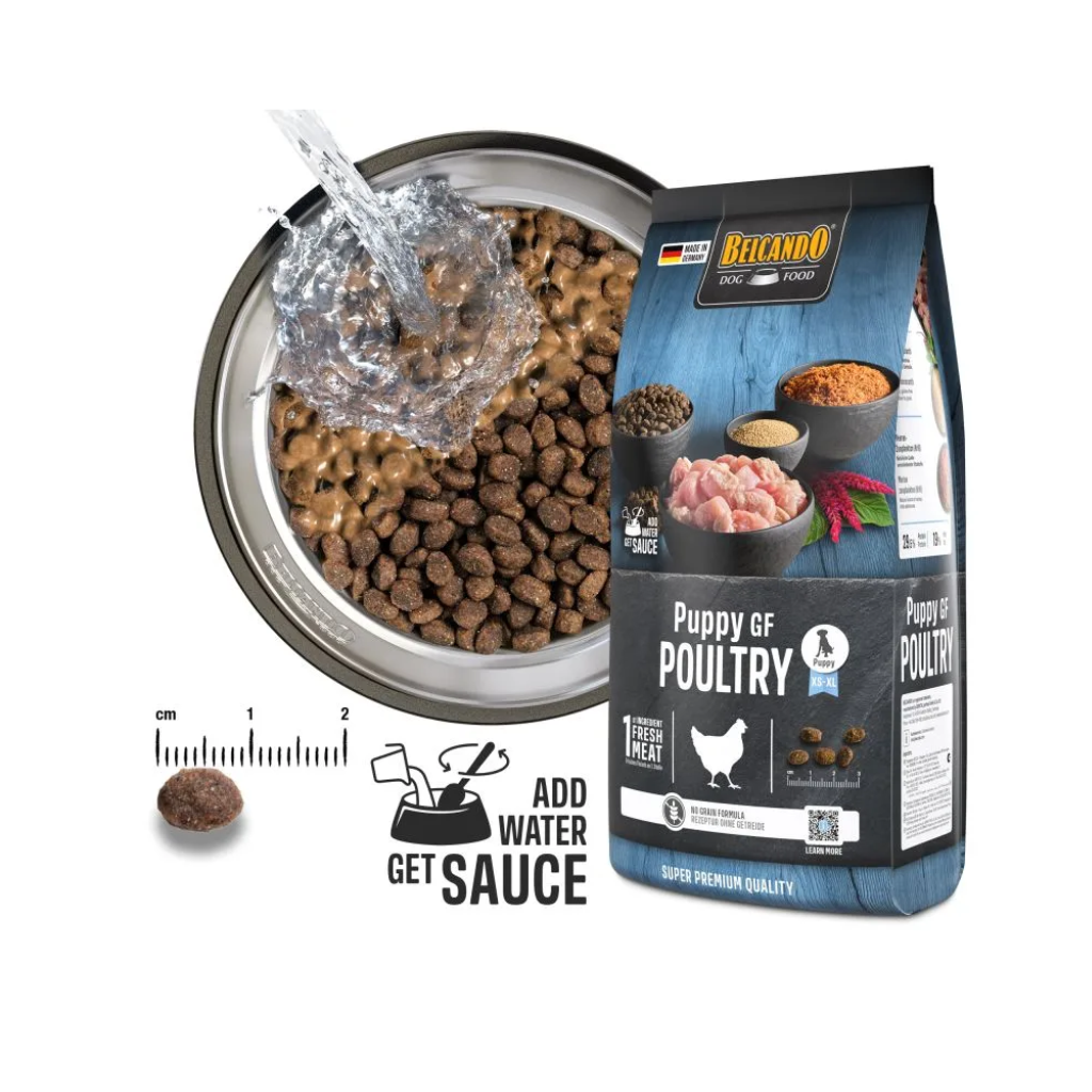 BELCANDO Puppy Grain Free Poultry - Aves de Corral para perros