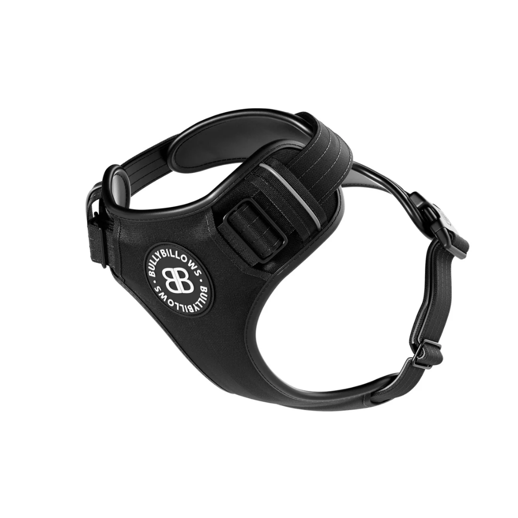 BULLYBILLOWS Arnés Premium Comfort - No Restrictivo y Ajustable Negro