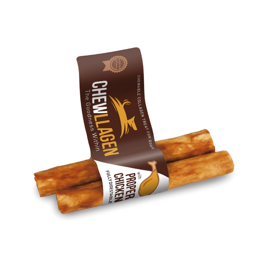 CHEWLLAGEN Colágeno Pollo M Roll 12.5 cm 2 uds para perros