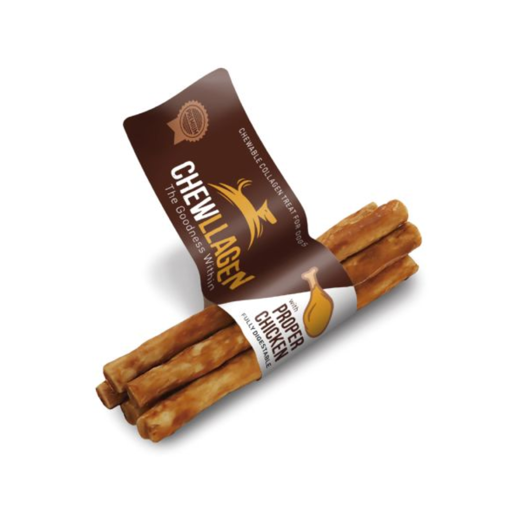 CHEWLLAGEN Colágeno Pollo Mini Rolls 12.5 cm 5 uds