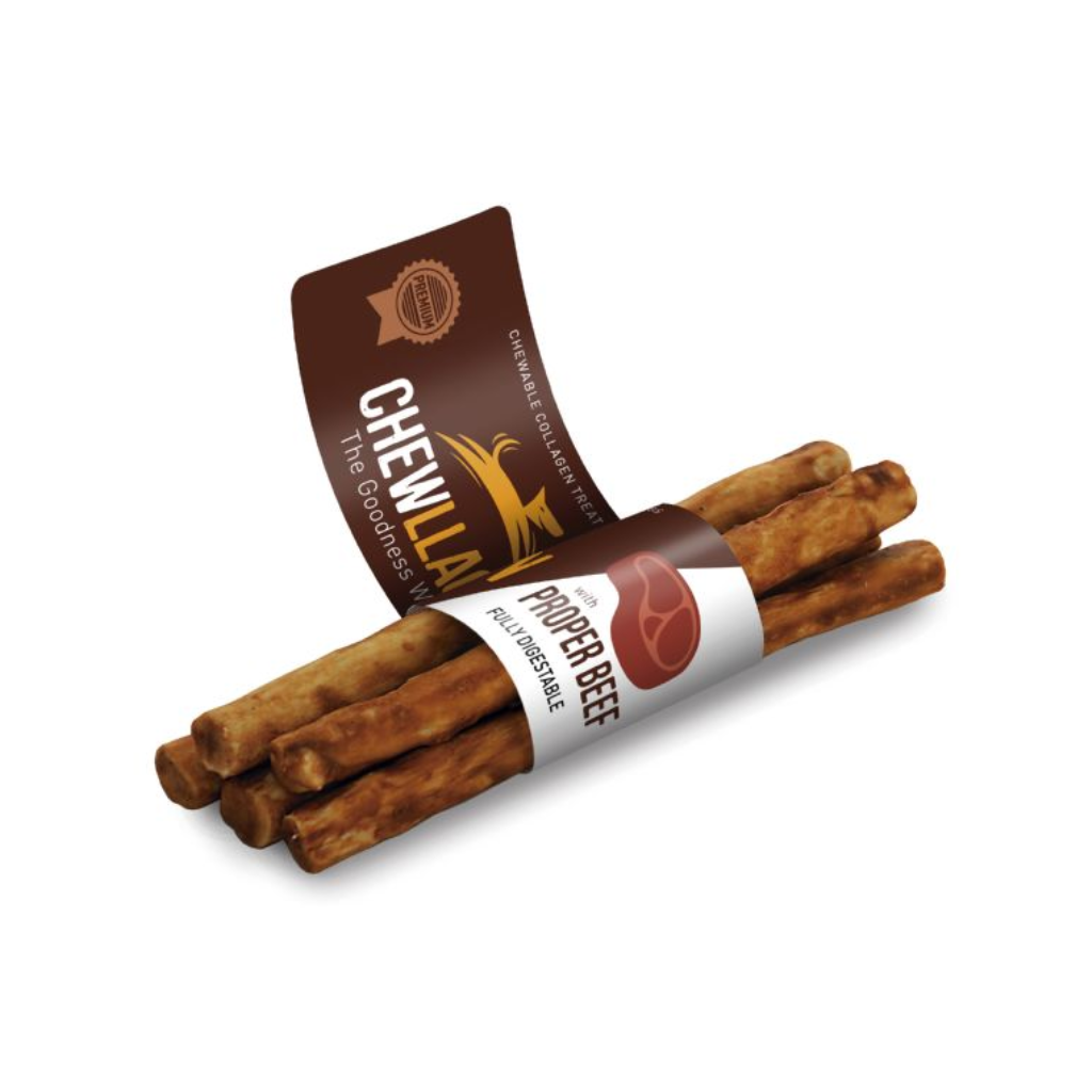 CHEWLLAGEN Colágeno Ternera Mini Rolls 12.5 cm 5 uds