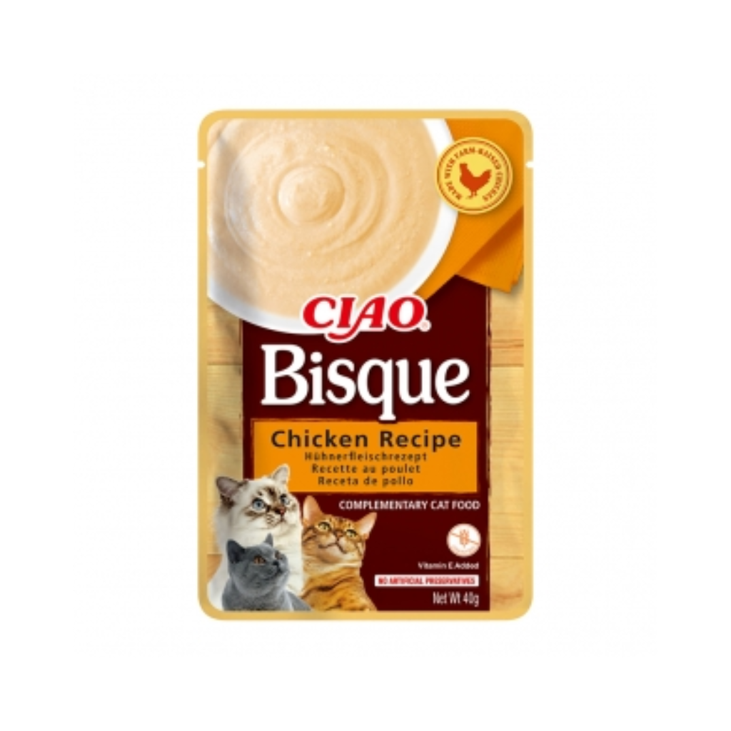 CHURU Bisque Pollo 40 g para gatos