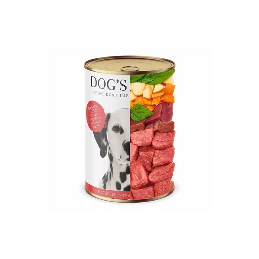 DOG´S LOVE Adulto Vacuno 400 g para perros