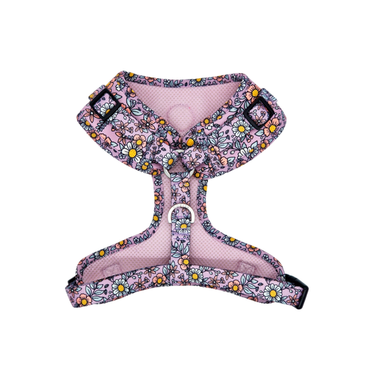 DUKIER Arnés Ajustable Flower Power para perros
