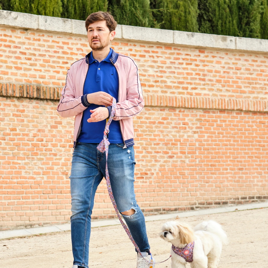 DUKIER Correa Flower Power para perros