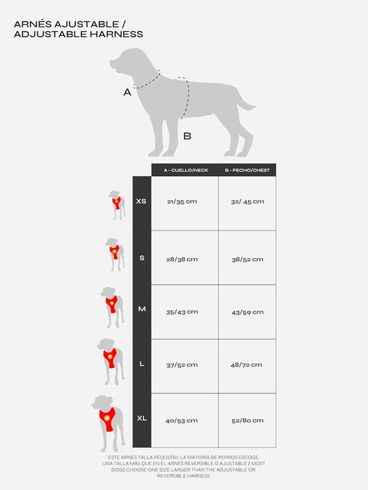 DUKIER Arnés Ajustable Flower Power para perros