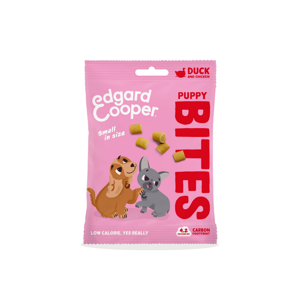 EDGARD&COOPER Bocaditos Pequeños Pato y Pollo 50 g