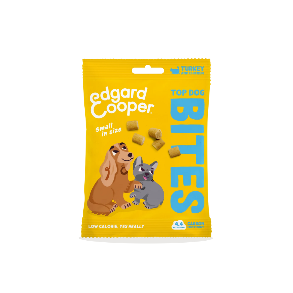 EDGARD&COOPER Bocaditos Pequeños Pavo y Pollo 50 g