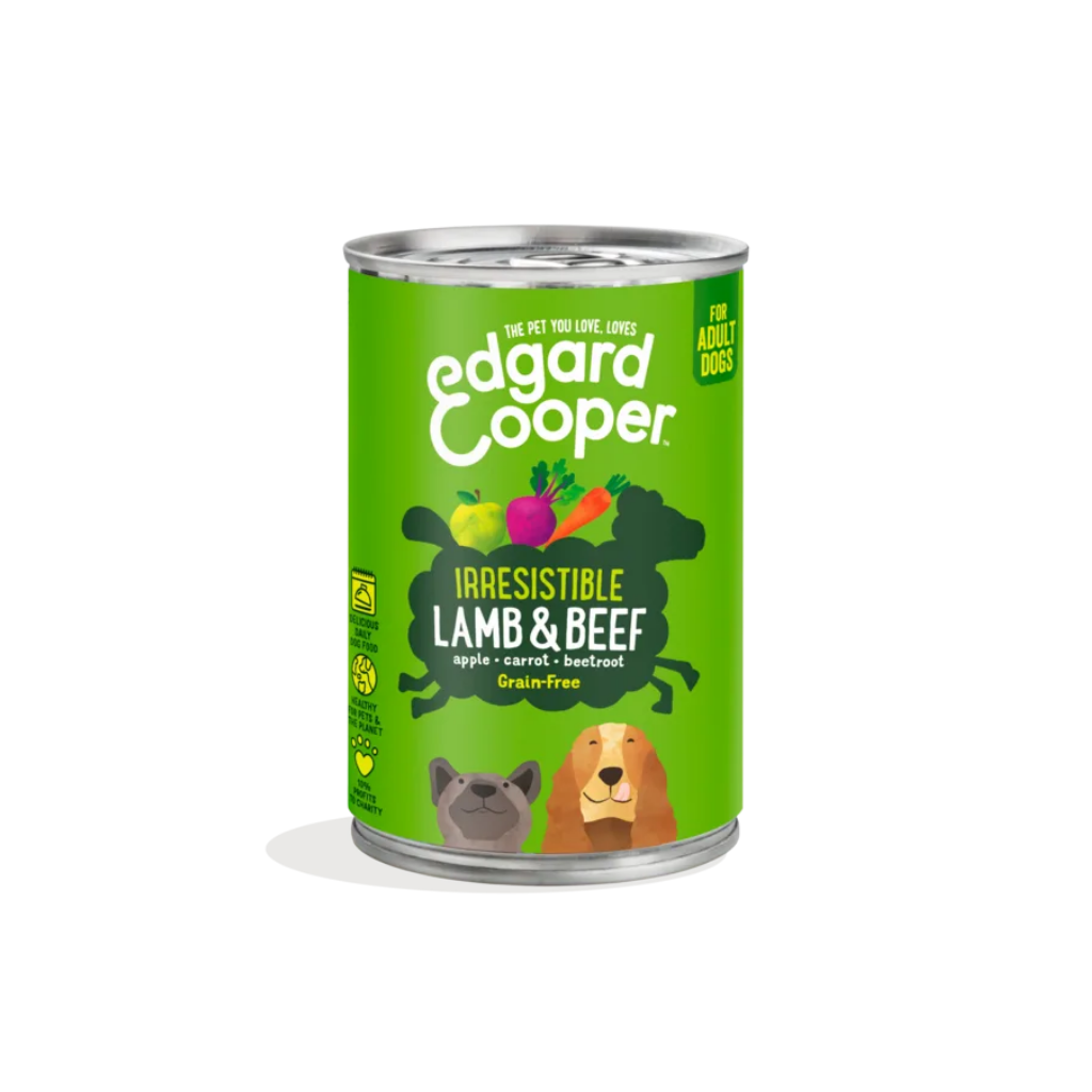 EDGARD&COOPER Adulto Cordero y Ternera 400 g