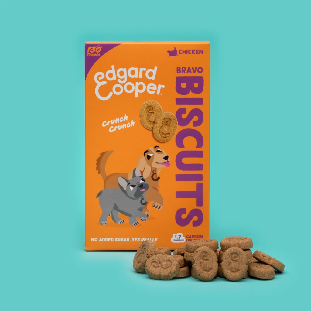 EDGARD&COOPER Galletas Pollo 400 g para perros