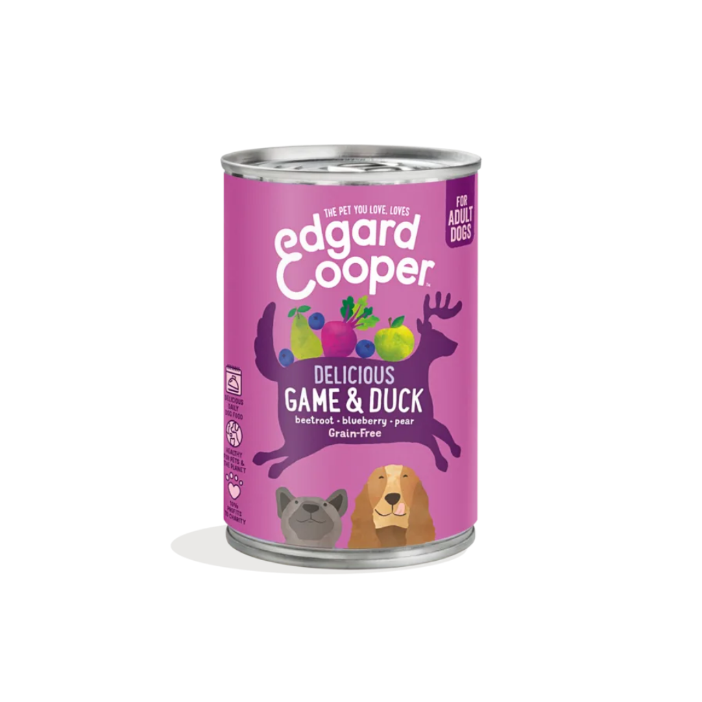 EDGARD&COOPER Adulto Venado y Pato 400 g