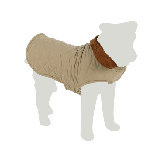 FLAMINGO Abrigo Modest Beige para perros