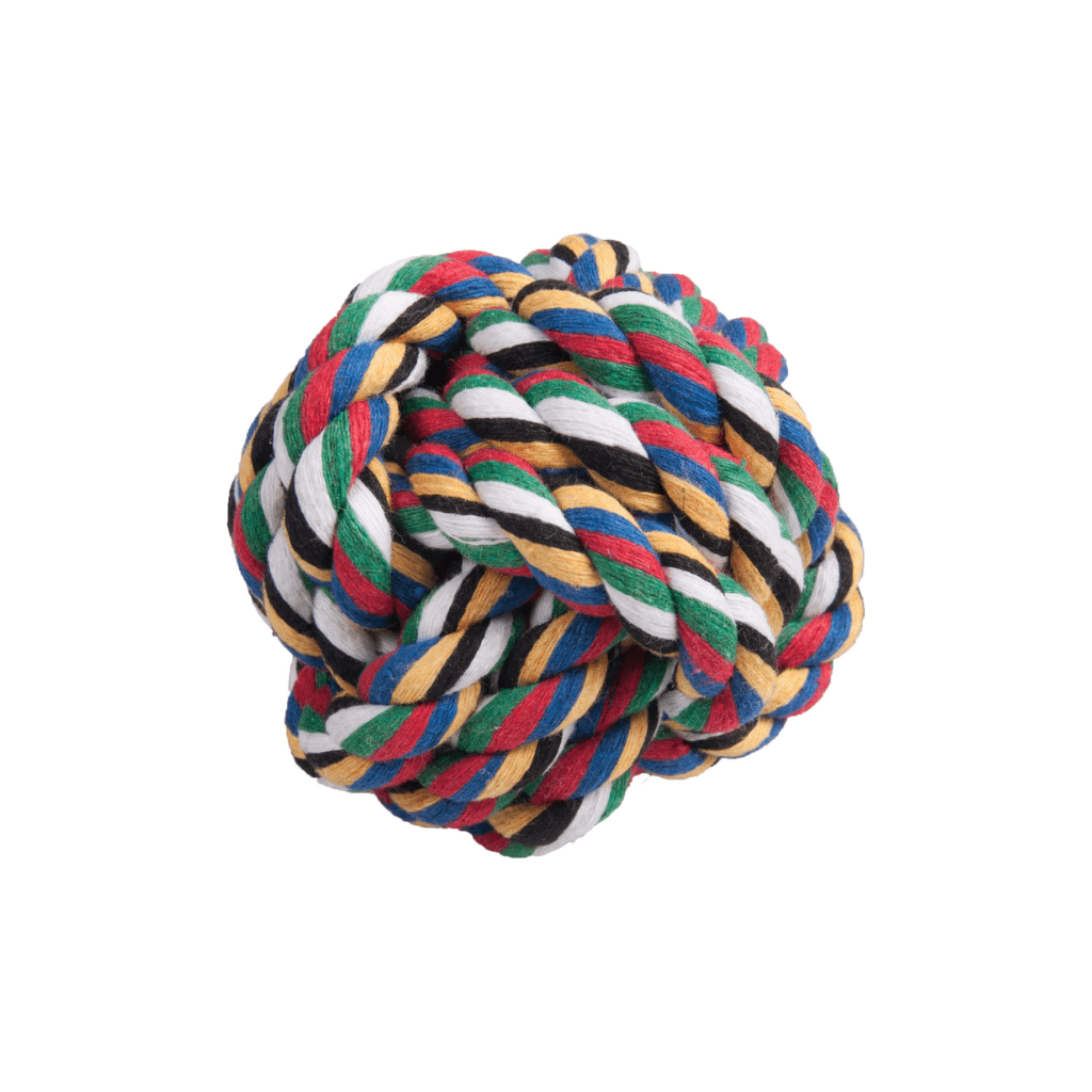 FLAMINGO Pelota XL Anudada Algodón