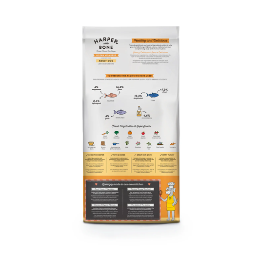 HARPER&BONE Ocean Wonders Adult Dog para perros