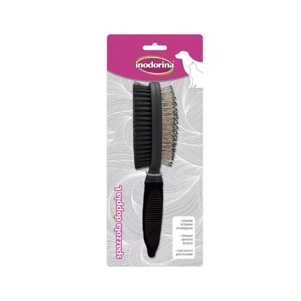 INODORINA Cepillo Doble para perros