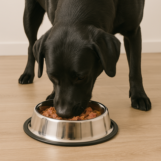 KARLIE Cuenco Comedero Acero Inoxidable para perros