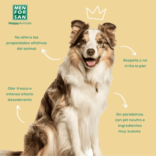 MENFORSAN Agua de Colonia Vainilla para perros
