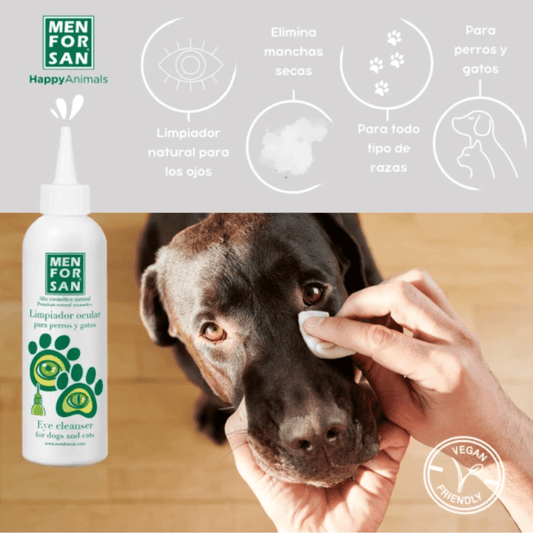 MENFORSAN Limpiador Ocular 125ml para perros y gatos