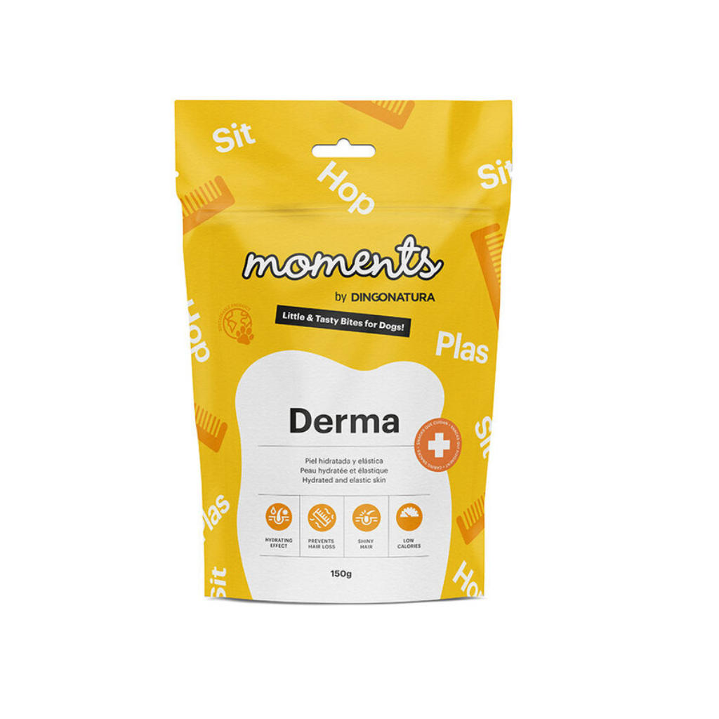 MOMENTS Bocaditos Derma 150 g para perros