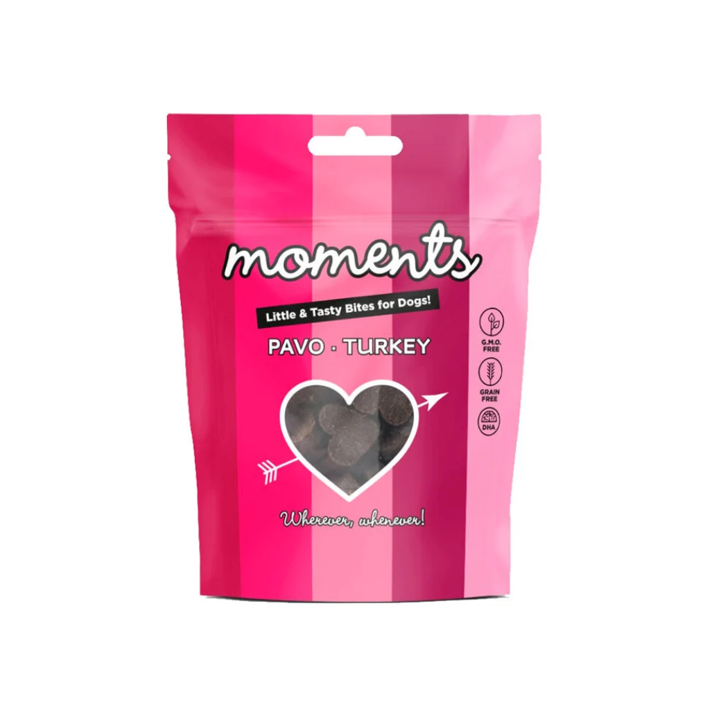 MOMENTS Bocaditos Pavo 60 g para perros