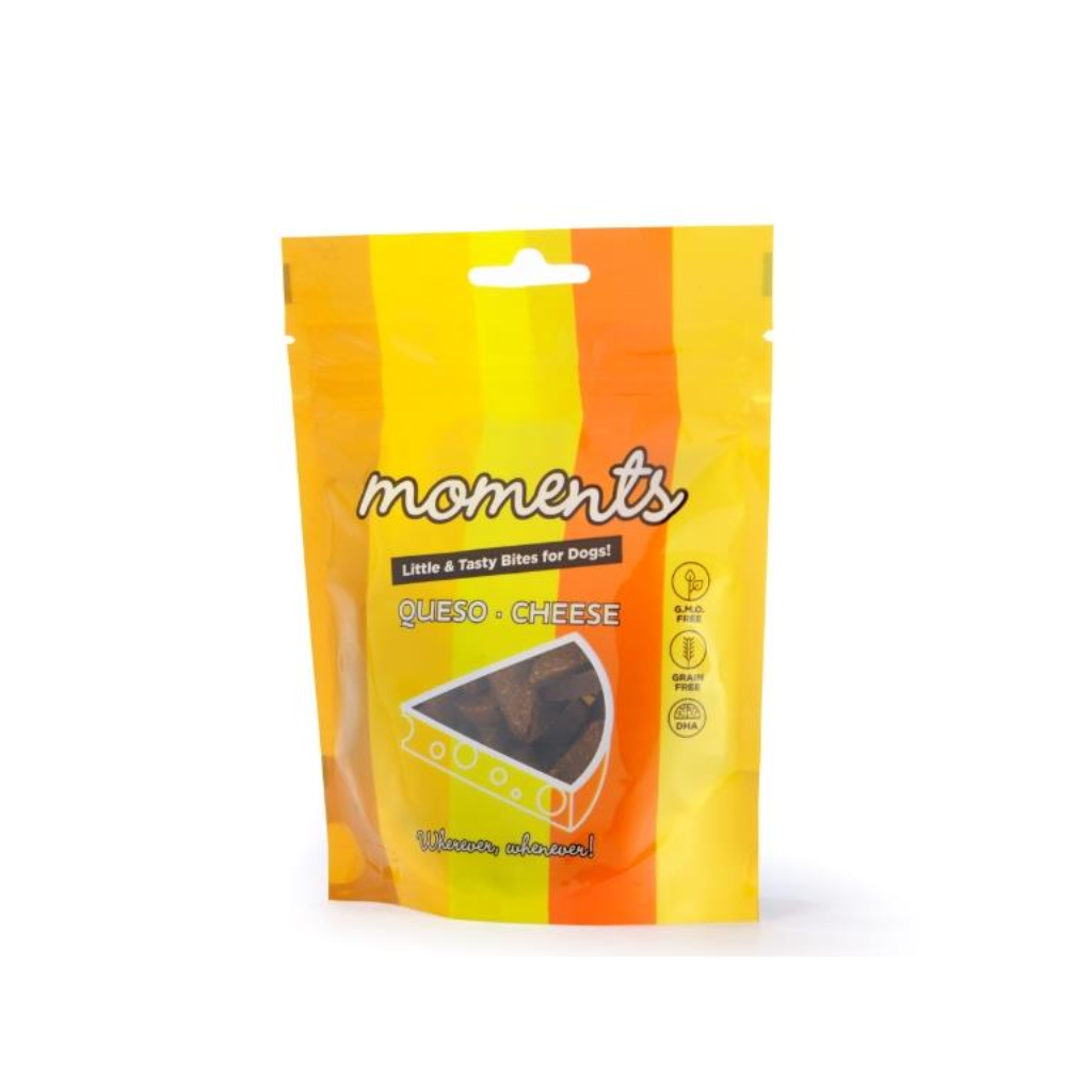MOMENTS Bocaditos Queso 60 g para perros