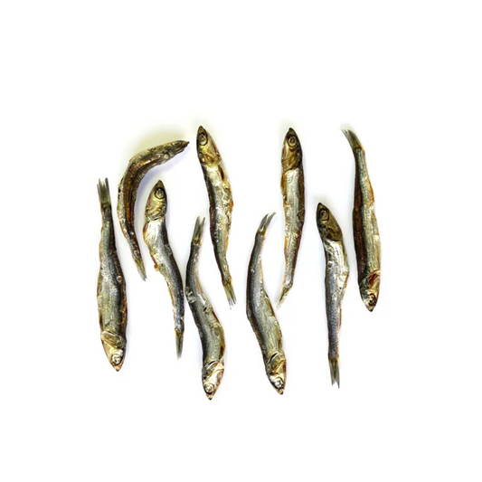 MR. BONES Boquerones del Atlántico 50 g para perros y gatos