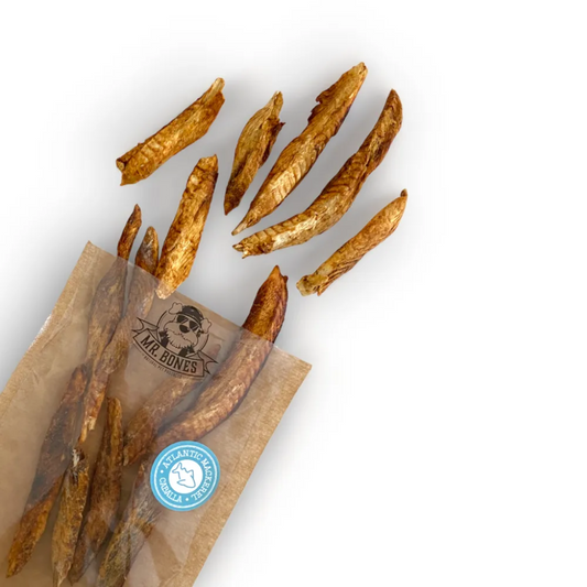 MR. BONES Filetes de Caballa 70 g para perros