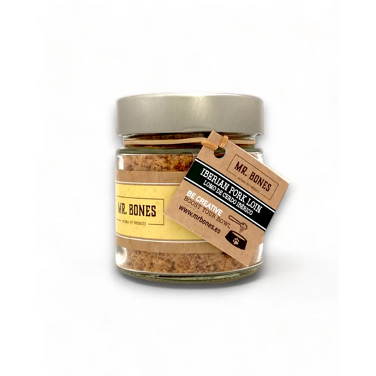 MR. BONES Topper Cerdo Ibérico 100 g para perros y gatos