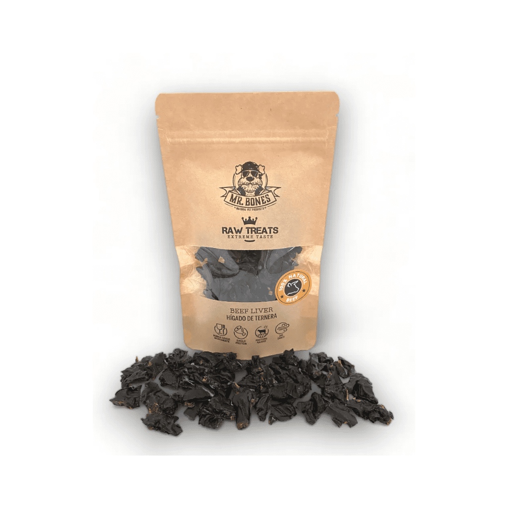 MR. BONES Raw Treats Hígado Ternera 45 g