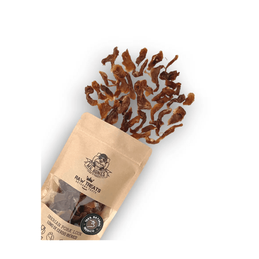 MR. BONES Raw Treats Lomo Cerdo Ibérico 45 g para perros y gatos