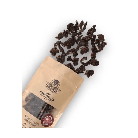 MR. BONES Raw Treats Lomo de Ciervo 45 g para perros y gatos