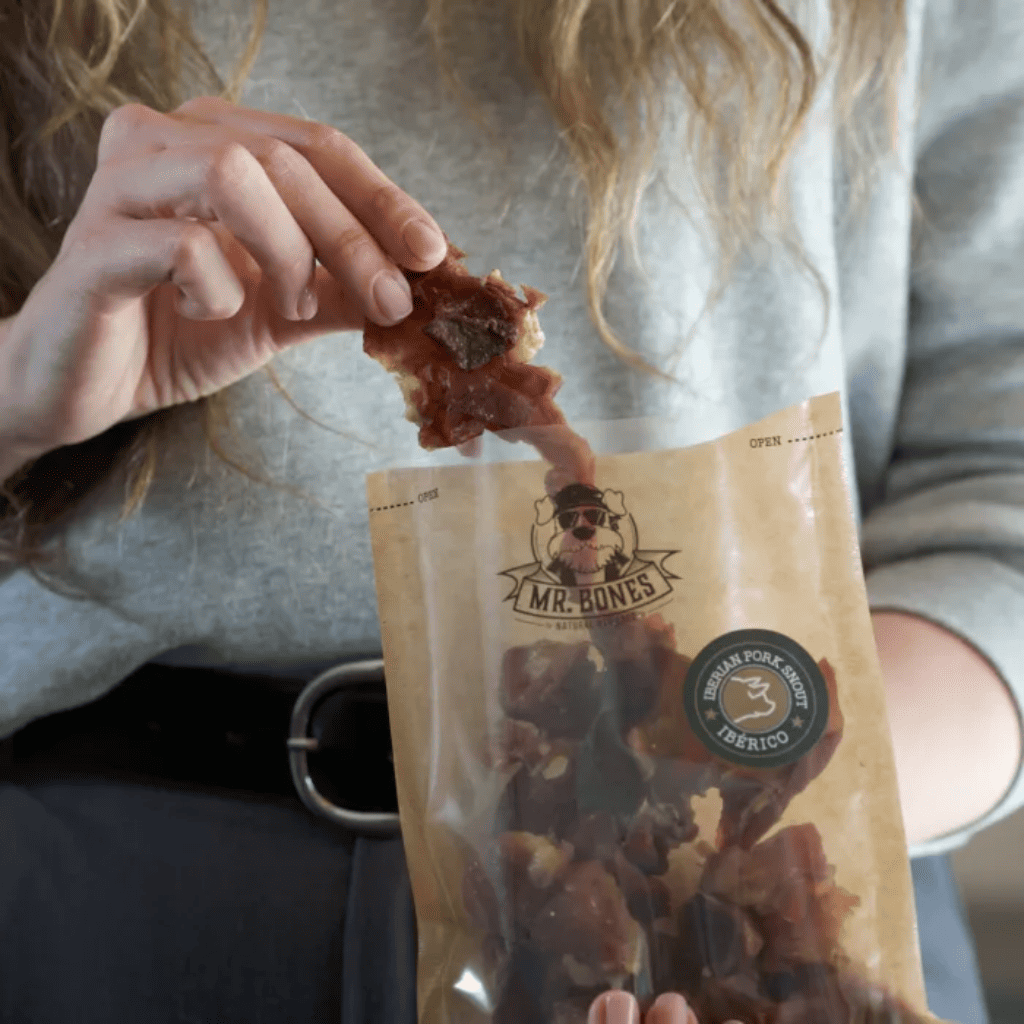 MR. BONES Morro Cerdo Ibérico 100 g para perros