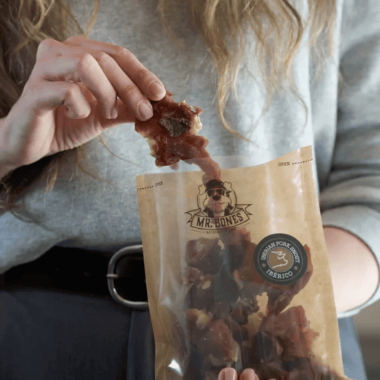 MR. BONES Morro Cerdo Ibérico 100 g para perros