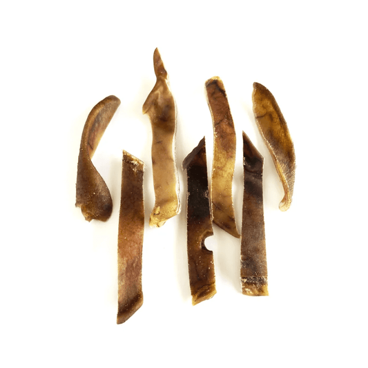 MR. BONES Oreja Cerdo Ibérico en Tiras 60 g para perros