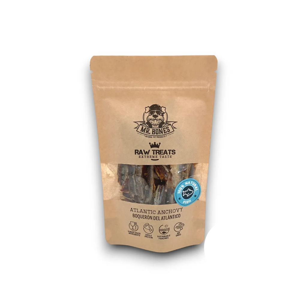 MR. BONES Raw Treats Boquerón 45 g