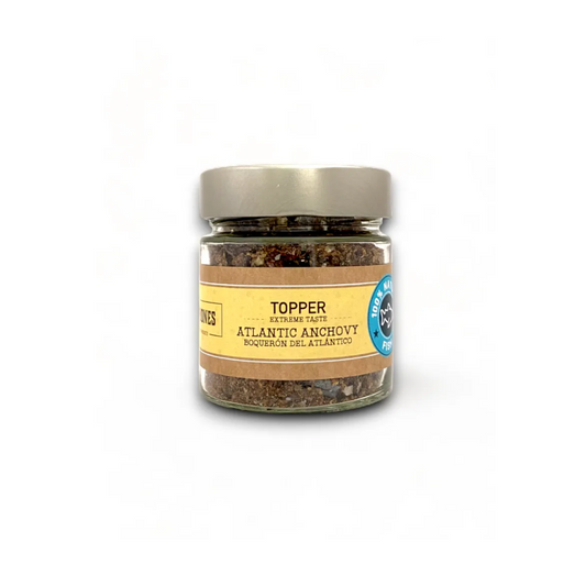 MR. BONES Topper Boquerón del Atlántico 100 g para perros y gatos