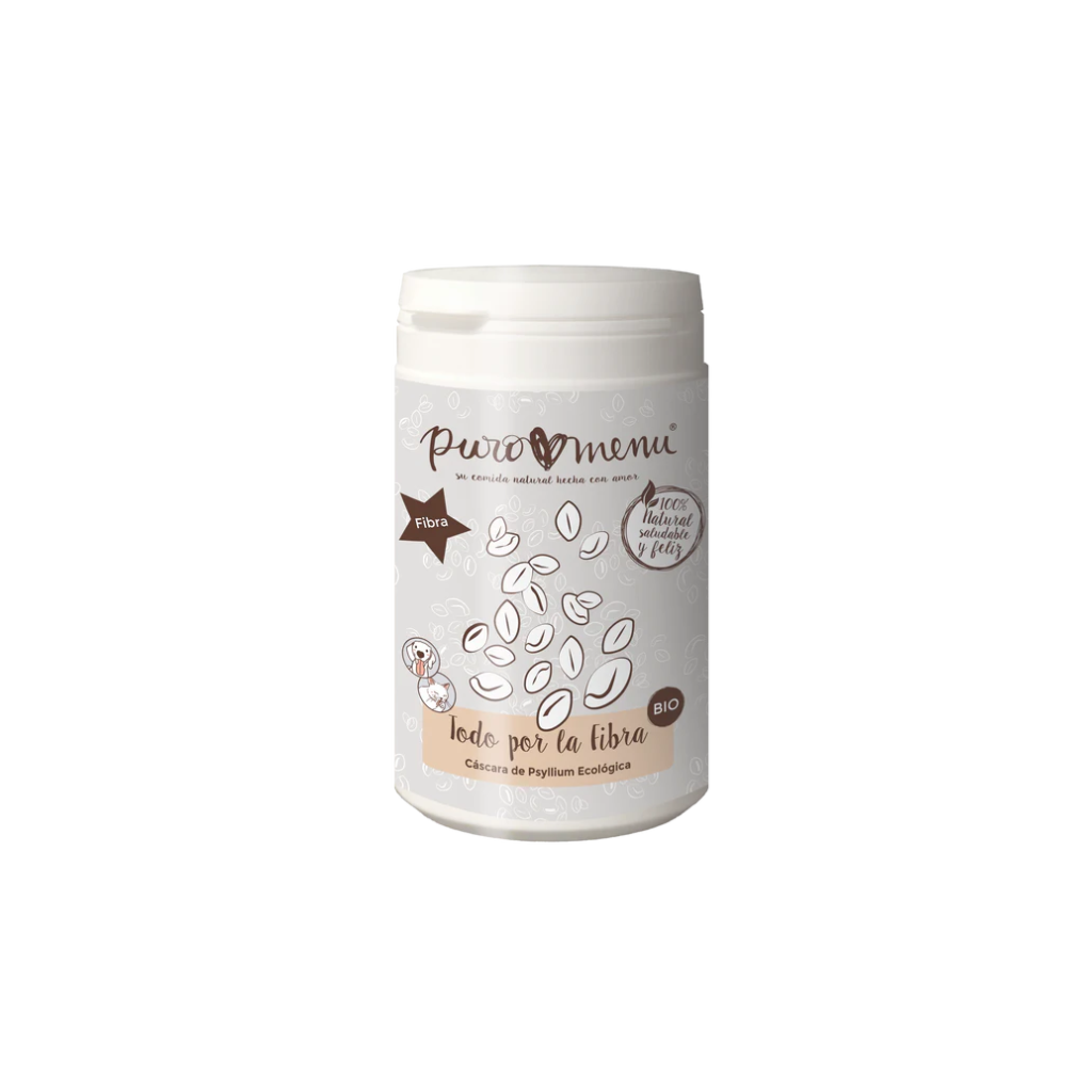PUROMENU Cáscara de Psyllium BIO (Todo por la Fibra) 150 g