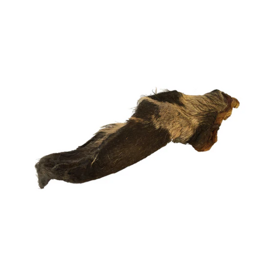 PUROMENU Oreja de Vacuno con Pelo 200 g para perros