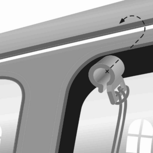 TRIXIE Red Separadora para Coche 120x100 cm para perros