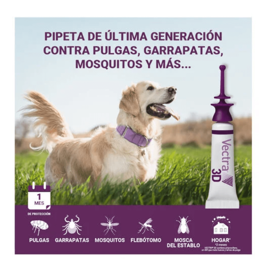 VECTRA 3D Pipetas Antiparasitarias