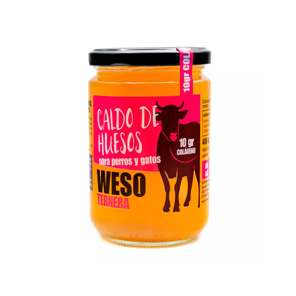 WESO Caldo de Huesos Ternera - Bote 400 ml