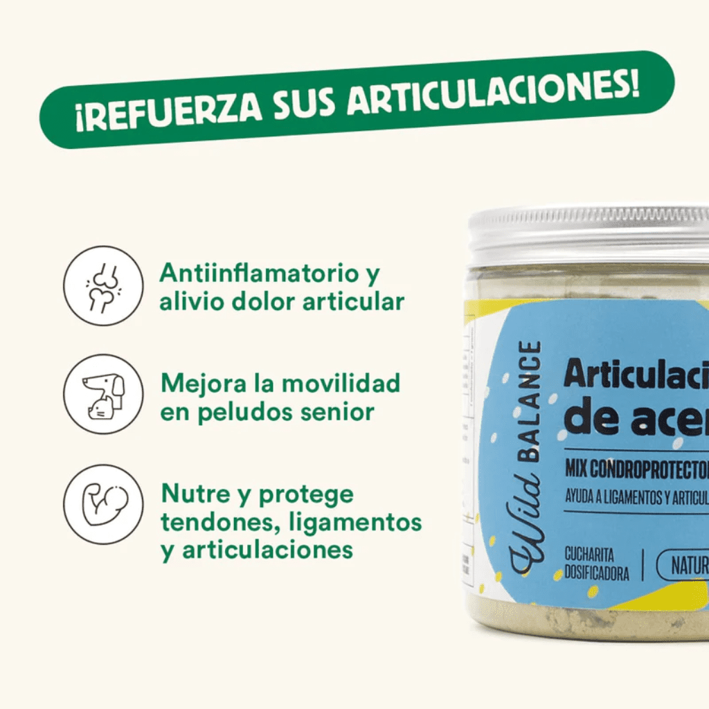 WILD BALANCE Articulaciones de Acero 100 g