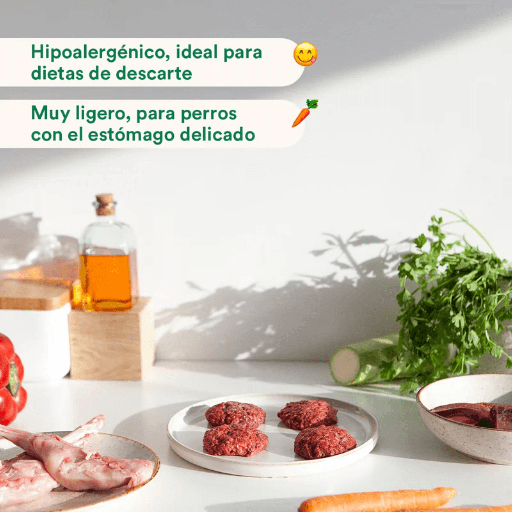 WILD BALANCE Menú BARF Conejo con Verduras Frescas