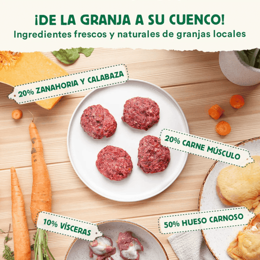 WILD BALANCE Menú Iniciación al BARF para perros