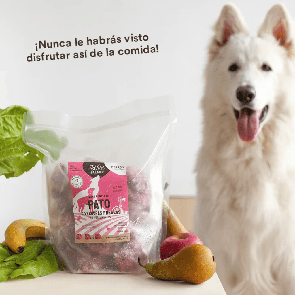WILD BALANCE Menú BARF Pato con Verduras Frescas